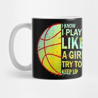 Girls Basketball Mug